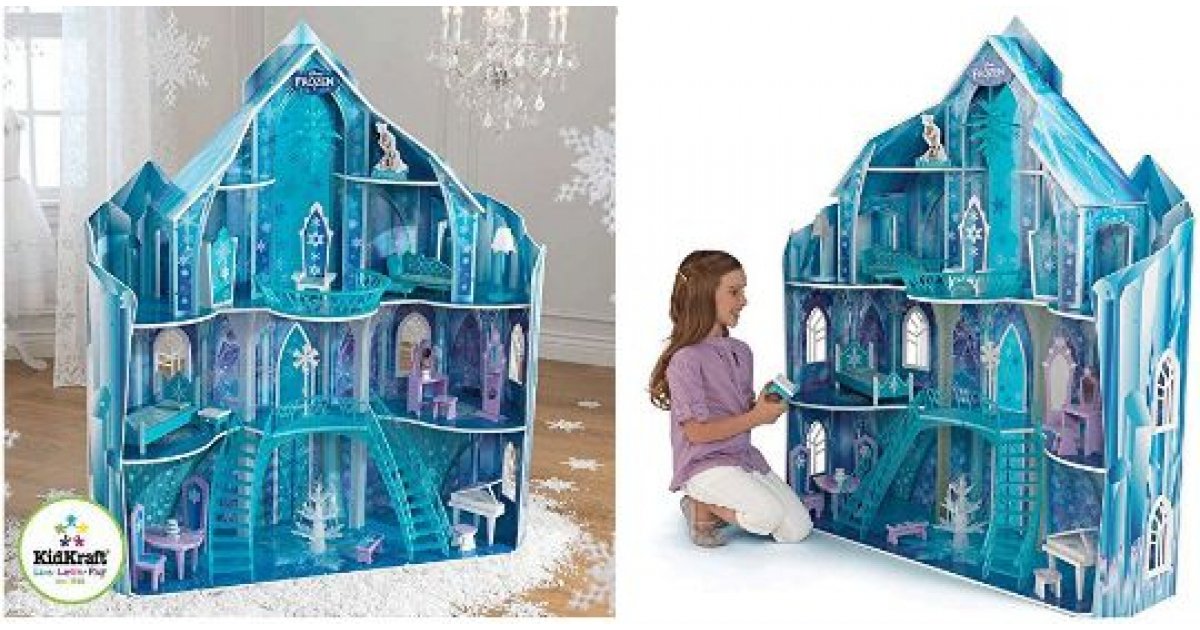 KidKraft Disney Frozen Snowflake Mansion Dollhouse & Furniture £149.89