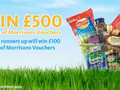 Free Competitions: Win £500 To Spend In Morrisons