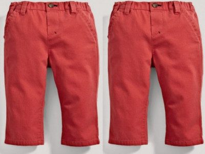 Boys' Red Chinos £2 Plus FREE £5 Giftcard @ Mamas And Papas