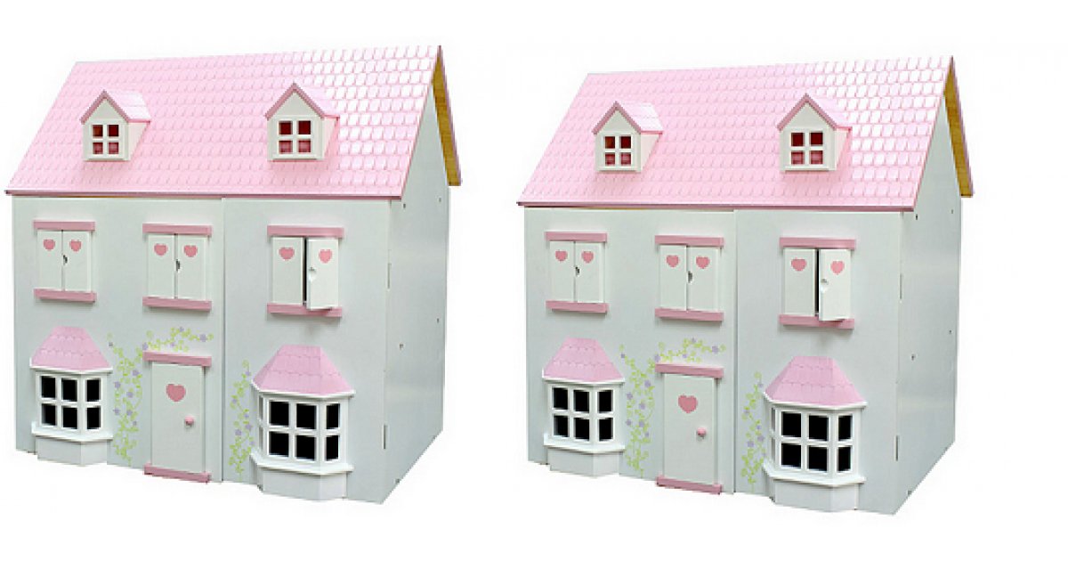 Traditional Wooden Dolls House £20 ASDA Direct
