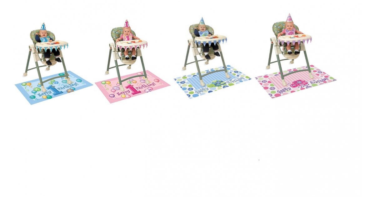 Baby 1st Birthday Highchair Decorating Kit From £2.12 Delivered Amazon