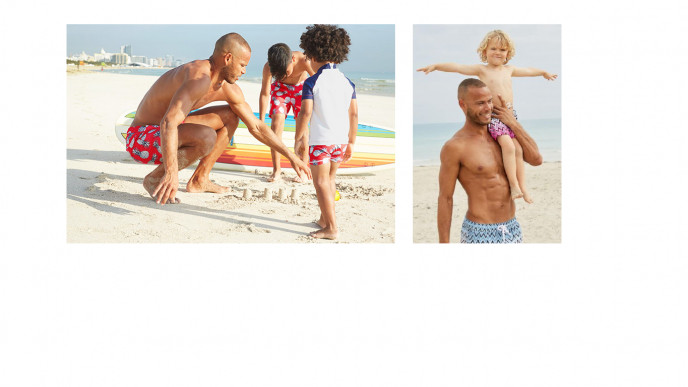 Father & Son/Mum & Daughter Matching Swimwear @ Next