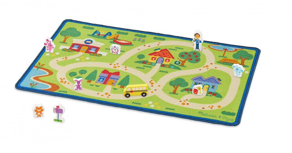 Melissa & Doug Blue's Clues Town Activity Rug £10.93 @ Amazon