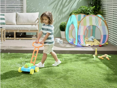 Chad Valley Bubble Lawn Mower £6