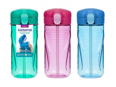 Sistema Quick Flip Water Bottle 520 ml £4.50