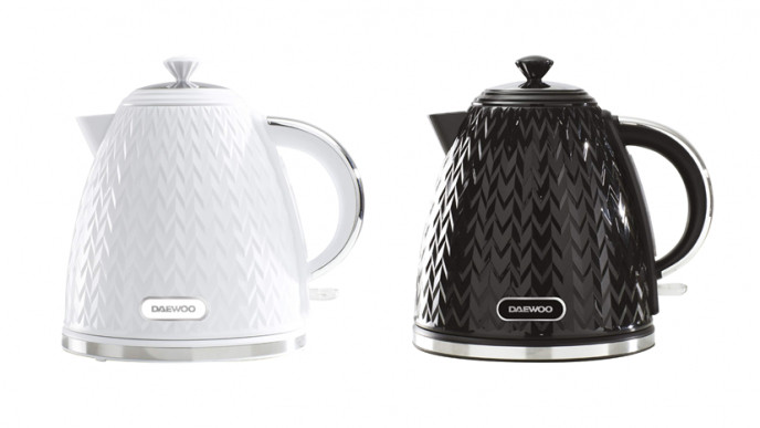 Daewoo Argyle Collection 1.7L Electric Kettle White or Black £14.99 @ Amazon