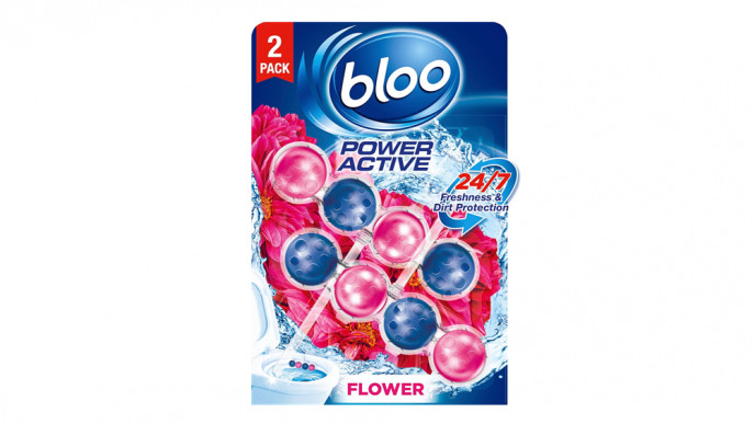 Bloo Power Active Toilet Rim Block Fresh Flowers 2 Pack £1.56 @ Amazon