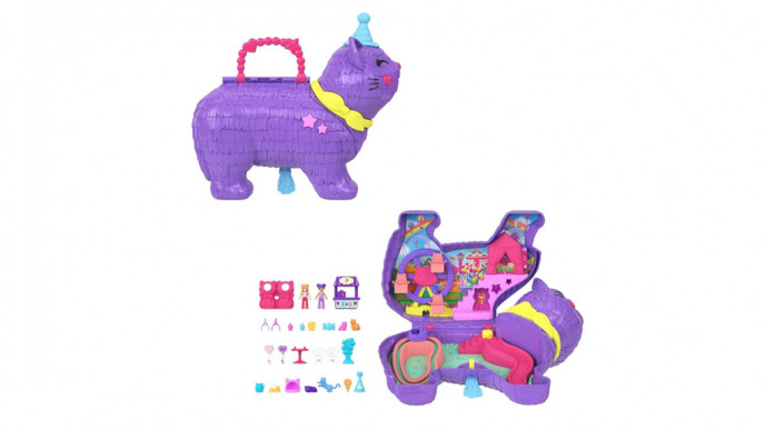 Polly Pocket Celebration Kitty Playset £19.99 with free delivery @ Bargain Max