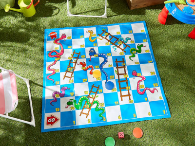 Giant Snakes and Ladders Game £5 @ Dunelm