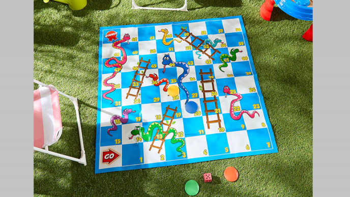 Giant Snakes and Ladders Game £5 @ Dunelm