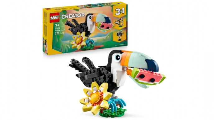 LEGO Creator 3in1 Wild Animals: Tropical Toucan Set now £10.39 @ Amazon