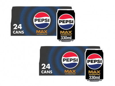 2 x Pepsi Max No Caffeine, 24 x330ml £13.85