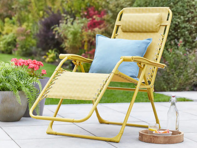Helsinki Garden Lounger £35 @ Dunelm