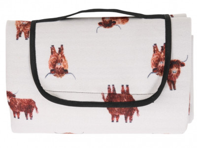 Highland Cow Picnic Blanket £7.99