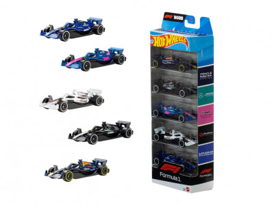 Hot Wheels 5-Pack Formula 1 Toy Cars £6.99