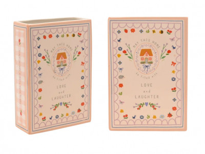 Love Life Home Ceramic Book Vase £10