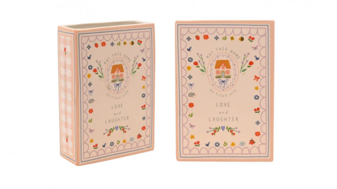 Love Life Home Ceramic Book Vase £10 @ Dunelm