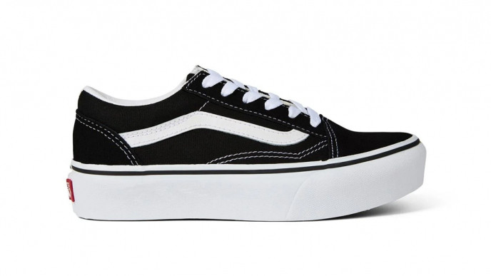 Vans Low Top Sneakers Black & White now from £14 @ Get The Label