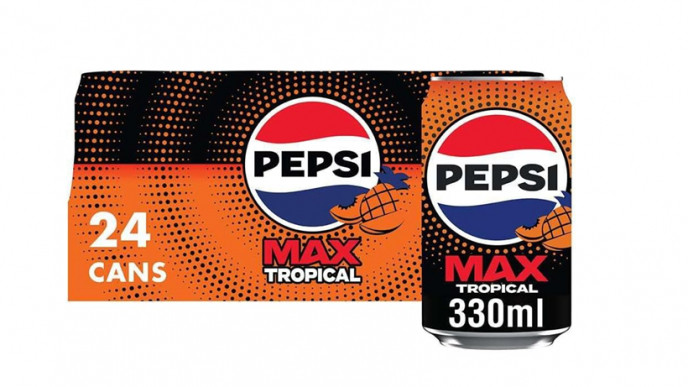 Pepsi Max Tropical, 330ml Cans (Pack of 24) £7.12 @ Amazon