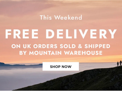 Free Delivery @ Mountain Warehouse