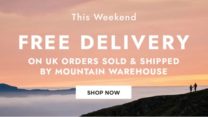 Free Delivery Including Sale @ Mountain Warehouse