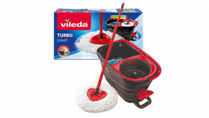 Vileda Turbo Smart Spin Microfibre Floor Bucket & Mop Set now £17 @ George at Asda