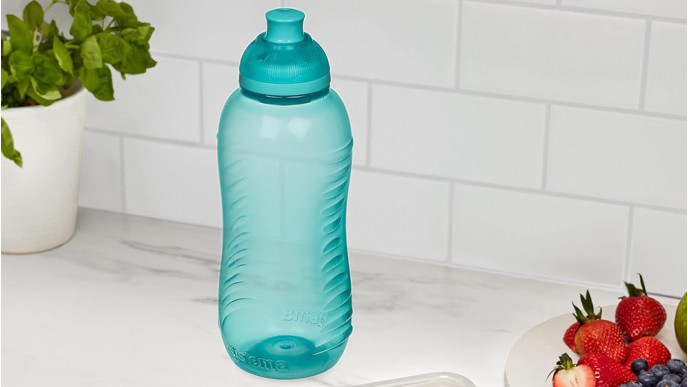 Sistema Twist 'n' Sip Squeeze Kids Water Bottle 330 ml £1.50 @ Amazon