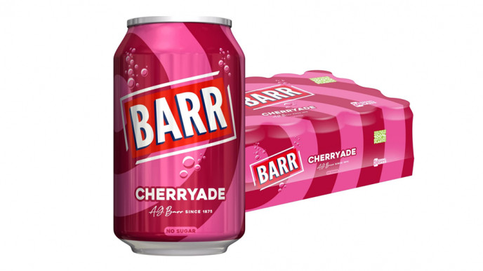 BARR Cherryade No Sugar 24 x 330ml Cans £5.35 @ Amazon