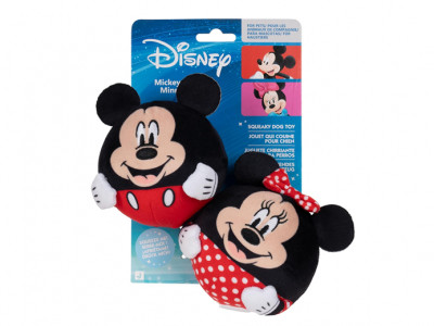 Disney Mickey & Minnie Dog Toy 2-Pack £3.60