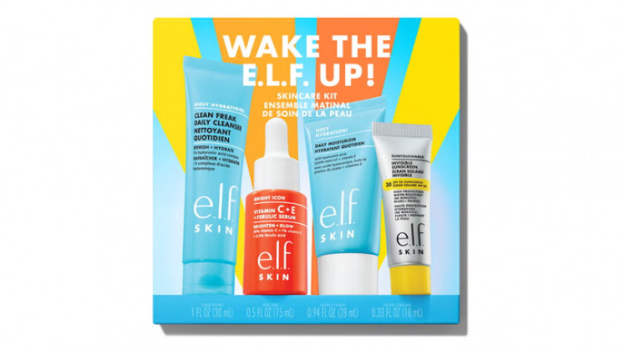 e.l.f. SKIN Wake the e.l.f. Up Skincare Kit £10.35 @ Amazon