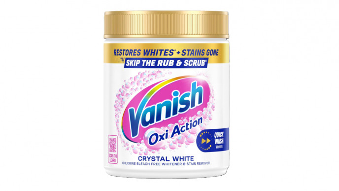Vanish Gold Oxi Action Stain Remover & Whitening Booster Powder 470g £2.88 @ Amazon