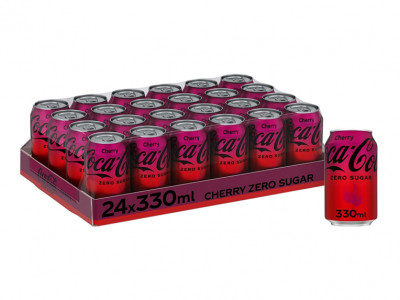 Coca Cola Zero Sugar Cherry 24 x 330ml £7.12