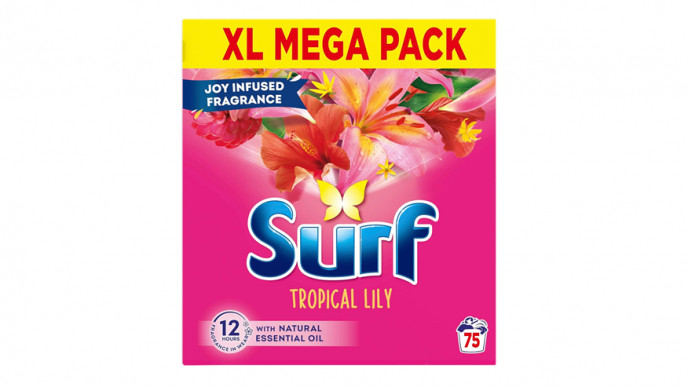 Surf Tropical Lily Washing Powder 75 washes 3.75 kg £6.30 @ Amazon
