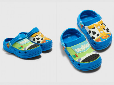 Toy Story Blue Buzz & Woody Clogs £7.20