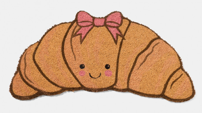 Bow Croissant Shaped Coir Mat now £3.50 @ Online Home Shop