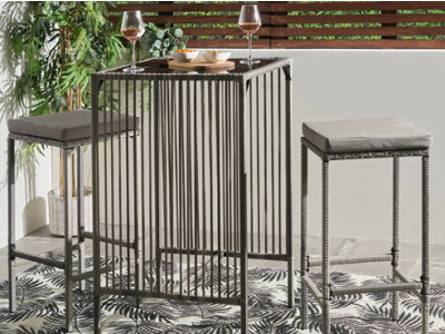 57% off Amalfi Bar Stool & Table Set