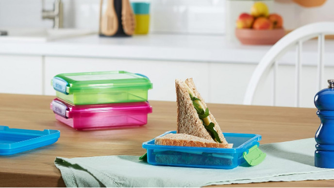 3 x Sistema Lunch Sandwich Boxes £6.40 @ Amazon