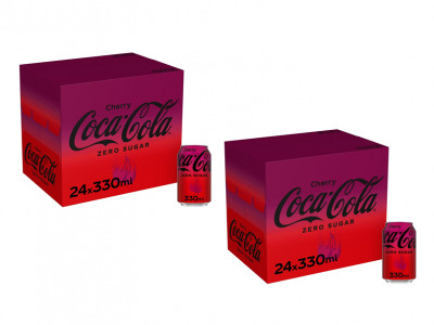 48 x Coca-Cola Zero Cherry 330ml £13.90