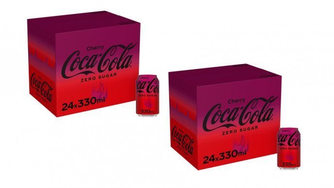 Coca-Cola Zero Sugar Cherry 24 x 330ml 2 for £13.90 @ Amazon
