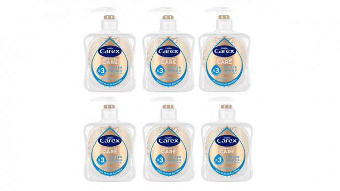 Carex Advanced Care Moisturising Antibacterial Hand Wash, Pack of 6 x 250ml £4.27 @ Amazon