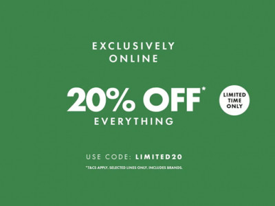 20% Off Everything With Code @ Matalan