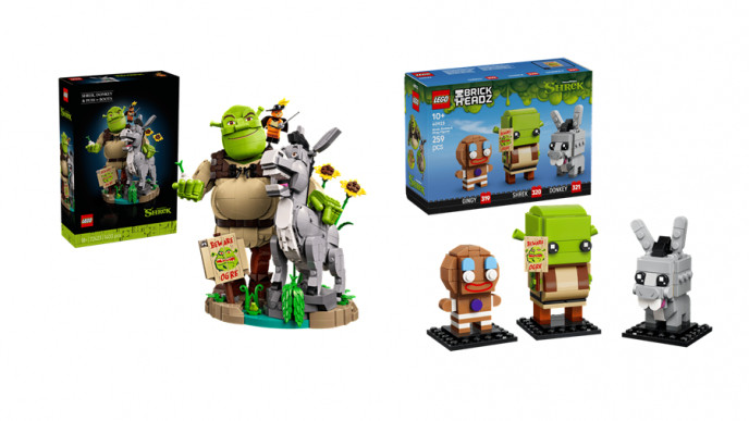 LEGO Shrek sets are on the way for the 25th anniversary of Shrek