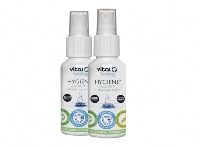 2 x Vital Baby Aquaint Cleansing Water