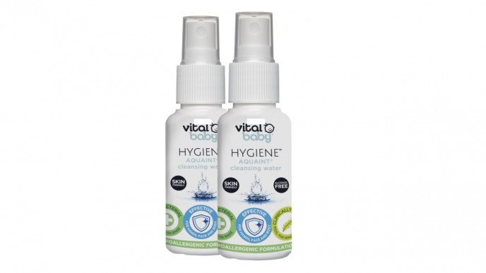 Pack of 2 Vital Baby Aquaint Cleansing Water 50ml £2.37 @ Amazon