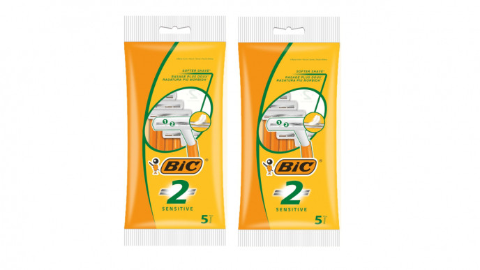 Pack of 5 BIC 2 Twin Blade Razors 90p @ Amazon
