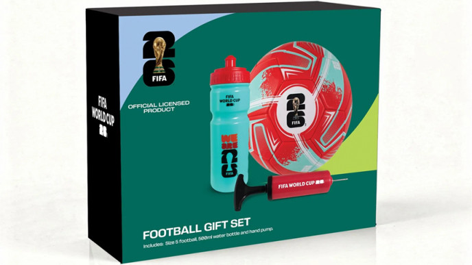 FIFA World Cup 26 Football Gift Set £19.99 delivered @ Bargain Max