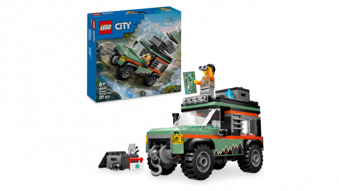 LEGO City Off-Road 4x4 Mountain Truck 60447 £12.29 @ Amazon