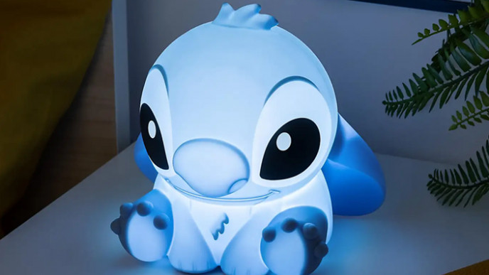 Disney Stitch SquishyGlo Rechargeable Touch Dimmable Night Light £22 @ Dunelm