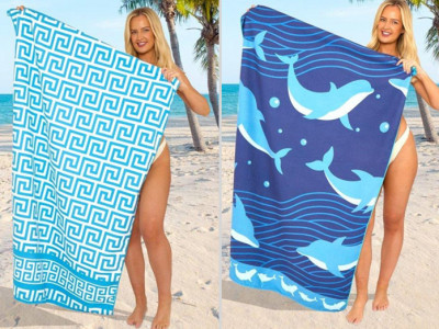 Extra Large Beach Towel £3.52 @ Amazon