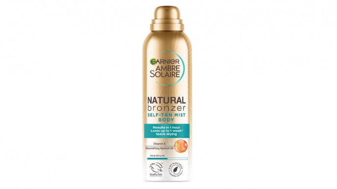 Garnier Ambre Solaire Natural Bronzer Quick Drying Medium Self Tan Body Mist £6.65 @ Amazon